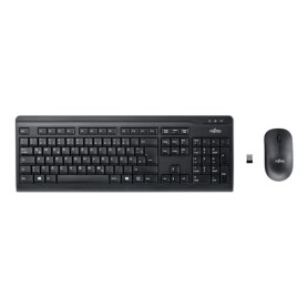 Fujitsu LX410 tastiera Mouse incluso Ufficio RF Wireless Nero (S26381-K410-L465)