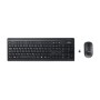 Fujitsu Wireless Keyboard Set LX410 tastiera Mouse incluso Ufficio RF Wireless QWERTY Italiano Nero (S26381-K410-L485)
