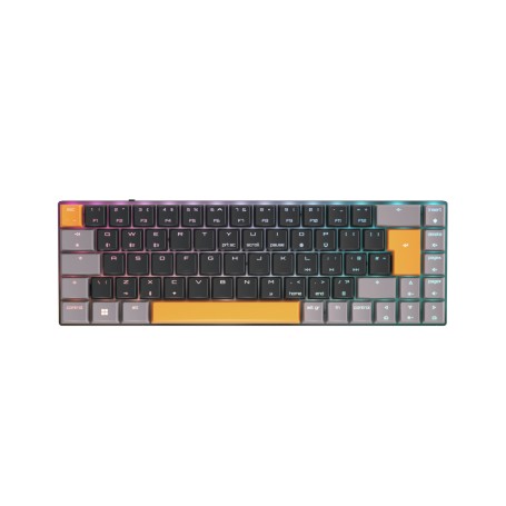 CHERRY MX-LP 2.1 Compact Wireless tastiera Gaming RF senza fili + Bluetooth QWERTY Inglese UK Nero (G80-3860LVAGB-2)