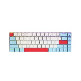 CHERRY MX-LP 2.1 Compact Wireless tastiera Gaming RF senza fili + Bluetooth QWERTY Inglese US Bianco (G80-3860LVAUS-0)