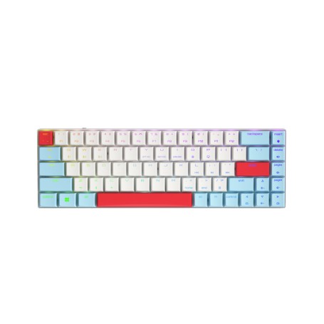 CHERRY MX-LP 2.1 Compact Wireless tastiera Gaming RF senza fili + Bluetooth QWERTY Inglese US Bianco (G80-3860LVAUS-0)