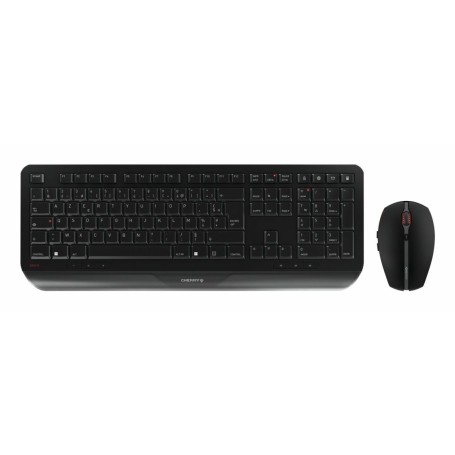 CHERRY JD-7000FR-2 tastiera Mouse incluso RF Wireless Nero