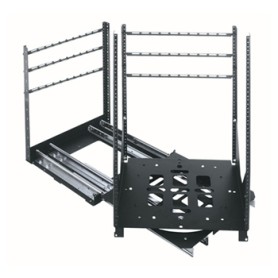 Middle Atlantic Products SRSR-4-24 rack 24U Da parete Nero