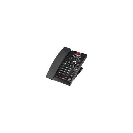 Alcatel-Lucent Enterprise VTech Contemporary Phone CTM-A2411 - Schnurlostelefon - DECT 6,0 - mattschwarz (3JE40005AA)