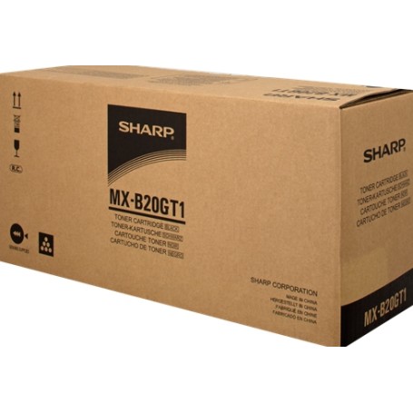 Sharp MXB20GT1 cartuccia toner 1 pz Originale Nero