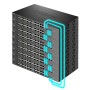 D-Link DXS-3410-32XY switch di rete Gestito L3 Fast Ethernet (10/100) Nero
