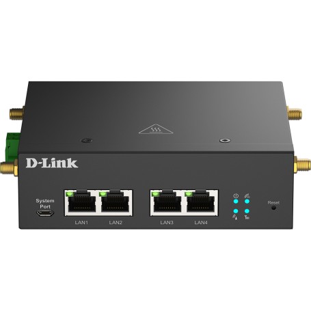 D-Link DWM-314-G router cablato 4 Gigabit Ethernet Nero