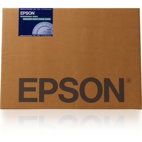 Epson Enhanced Matte Posterboard fotografico "matte" extra, fogli 76, 2cm x 101, 6cm (C13S041599)