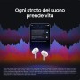 Samsung Galaxy Buds4 Pro, White, Corpo in metallo, Altoparlante a 2 vie e doppio amplificatore, Chiamate cristalline, Audio a 36 (SM-R640NZWAITV)
