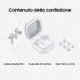 Samsung Galaxy Buds4 Pro, White, Corpo in metallo, Altoparlante a 2 vie e doppio amplificatore, Chiamate cristalline, Audio a 36 (SM-R640NZWAITV)