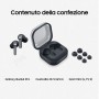 Samsung Galaxy Buds4 Pro, Black, Corpo in metallo, Altoparlante a 2 vie e doppio amplificatore, Chiamate cristalline, Audio a 36 (SM-R640NZKAITV)