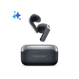 Samsung Galaxy Buds4, Black, Corpo in metallo, Altoparlante a 1 via, equalizzatore adattivo, Chiamate cristalline, Audio a 360° (SM-R540NZKAITV)