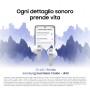 Samsung Galaxy Buds4, Black, Corpo in metallo, Altoparlante a 1 via, equalizzatore adattivo, Chiamate cristalline, Audio a 360° (SM-R540NZKAITV)