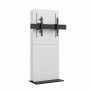 Hagor 2811 Supporto TV a parete 190,5 cm (75") Nero, Bianco