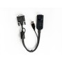 Vertiv Avocent MPUIQ-VMCDV cavo per tastiera, video e mouse Nero 0,3556 m