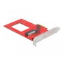 DeLOCK Scheda PCI Express x4 per 1 x interna U.3 (90071)