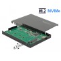 DeLOCK 42609 contenitore di unità di archiviazione Box esterno SSD Nero M.2 (42609)