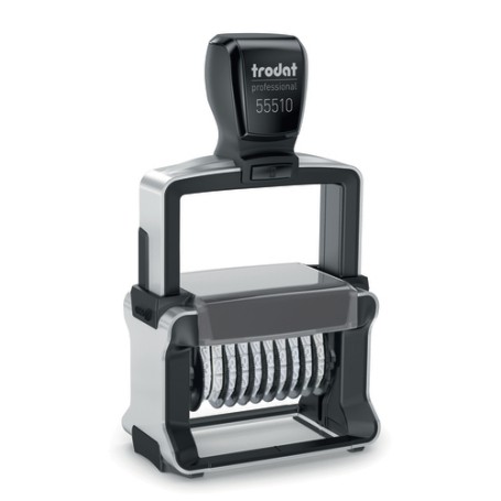 Trodat 55510/PL Autoinchiostrante Timbro personalizzato Acciaio (120205)