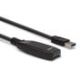 Lindy 43322 cavo USB USB 3.2 Gen 1 (3.1 Gen 1) 15 m USB A Nero (LINDY43322)