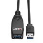 Lindy 43322 cavo USB USB 3.2 Gen 1 (3.1 Gen 1) 15 m USB A Nero (LINDY43322)