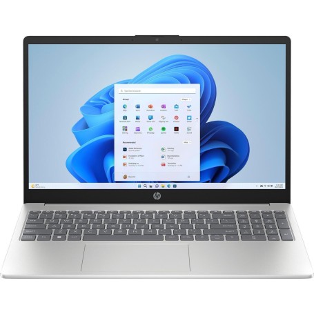 HP 15-fd0061ng D46JNEA Notebook 39,6 cm (15.6") 1920x1080 - Intel Core 5 120U - 512GB SSD - HDMI/USB-C - FreeDOS 3.0 - Silber (D46JNEA#ABD)
