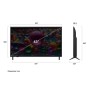 LG UHD AI 43UA75006LA TV Serie UA75 43'' 4K, α7 Gen8, HDR10, 20W, 3 HDMI con Game Optimizer, Smart TV WebOS 25 (43UA75006LA.API)