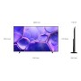Samsung U8000F UE85U8092FUXXH TV 2,16 m (85") 4K Ultra HD Smart TV Wi-Fi Nero