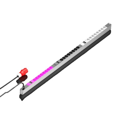 Rittal DK 7979.134 unità di distribuzione dell'energia (PDU) 24 presa(e) AC Nero, Grigio, Rosa, Bianco (7979134)