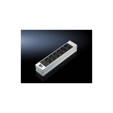 Rittal DK 7859.120 prolunghe e multiple 4 presa(e) AC Interno Nero, Grigio (7859120)