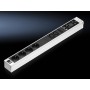 Rittal DK 7859.430 prolunghe e multiple 6 presa(e) AC Interno Nero, Bianco (7859430)