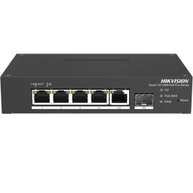 Hikvision DS-3T1306P-SI/HS switch di rete Gestito L2 Fast Ethernet (10/100) Supporto Power over Ethernet (PoE) Nero