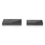 Lindy 38346 moltiplicatore AV Trasmettitore e ricevitore AV Nero
