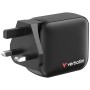 Verbatim GaN Charger 100W Universale Nero AC Ricarica rapida Interno (32230)