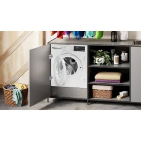 Lavatrice-asciugatrice Bosch WKD28490 Serie 6 (bianco, da incasso)
