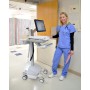 Ergotron StyleView EMR with LCD Arm, SLA Powered, EU Alluminio, Grigio, Bianco Carrello multimediale (SV42-6201-2)