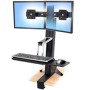 Ergotron 33-341-200 scrivania per computer Nero
