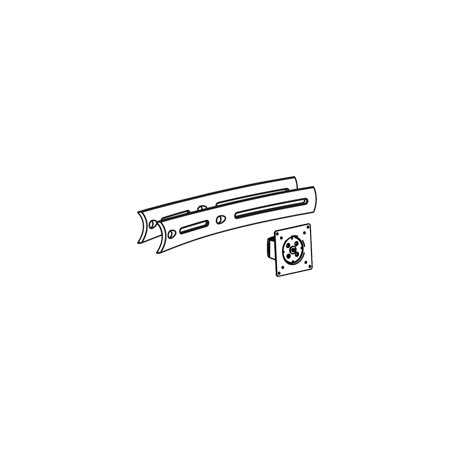 Ergotron DS100 Crossbar Extender, Short Nero (97-446-200)