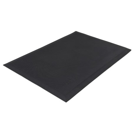Ergotron Neo-Flex Floor Mat Tappetino di gomma Interno/esterno Rettangolare Nero (98-076)