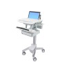 Ergotron StyleView Alluminio, Grigio, Bianco Computer portatile Carrello multimediale (SV43-1110-0)