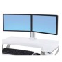 Ergotron WorkFit Bianco Kit di montaggio (97-934-062)