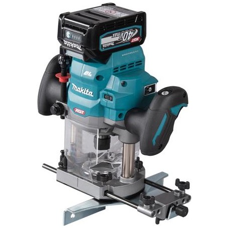 Makita RP001GZ - Akku-Oberfräse 40V| XGT| Frästiefe max. 60.0mm| Schnellbremse| (RP001GZ)