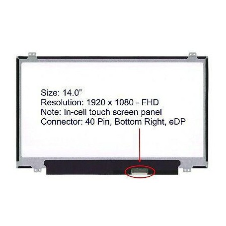 CoreParts MSC140F40-242M ricambio per notebook Display (MSC140F40-242M)