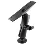 RAM Mounts RAM-D-111U kit di fissaggio Nero Alluminio, Gomma