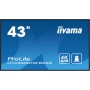 iiyama LH4360UHS-B2AG visualizzatore di messaggi Pannello A digitale 108 cm (42.5") LED Wi-Fi 500 cd/m² 4K Ultra HD Nero Proces
