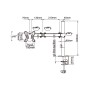 Equip Staffa di montaggio per monitor articolati da 13“-27”. (650805)