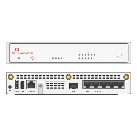 Fortinet FortiWiFі 50G-SFP firewall (hardware) Desktop 5 Gbit/s (FWF-50G-SFP-E-BDL-809-60)