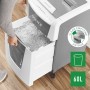 Leitz 80160000 distruggi documenti Taglio a frammenti 22 cm Grigio, Bianco (80160000)
