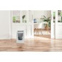 Leitz 80110000 distruggi documenti Triturazione incrociata 22 cm Grigio, Bianco (80110000)