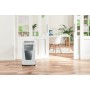 Leitz 80150000 distruggi documenti Triturazione incrociata 22 cm Grigio, Bianco (80150000)