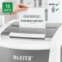 Leitz 80180000 distruggi documenti Taglio a frammenti 22,3 cm Grigio, Bianco (80180000)